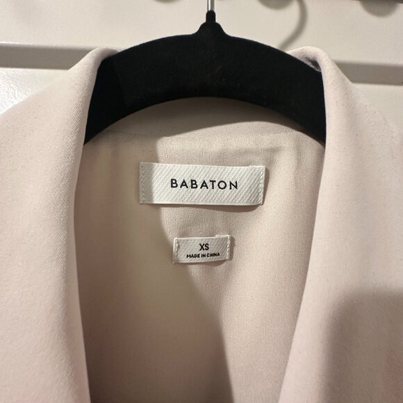 ARITZIA | Babaton Hyde Satin Mini Dress Matte Pearl XS - Picture 3 of 8